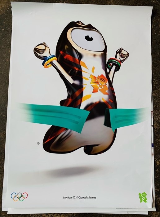 Collection of London Olympics posters, 84cm by 59.5cm, clean and bright, a couple of nicks at edges, - Image 2 of 2