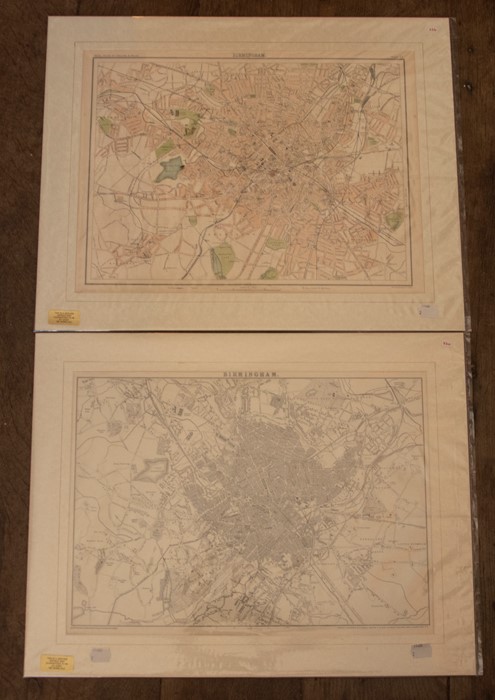Birmingham. Collection of architectural/topographical prints and maps/plans of Birmingham, - Image 3 of 3