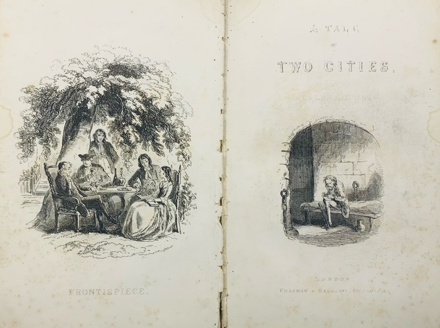 Dickens, Charles. A Tale of Two Cities, first edition, first state, London: Chapman and Hall, - Image 3 of 3