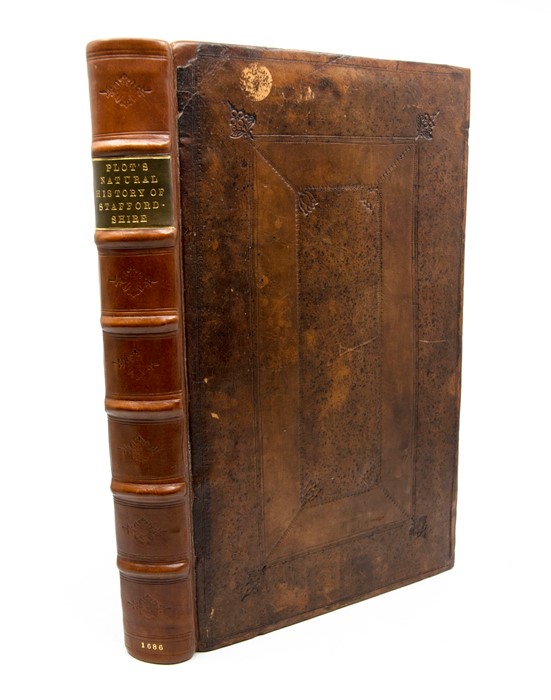 Plot, Robert. The Natural History of Staffordshire, first edition, Oxford: Printed at the Theater,