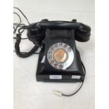 1960s/70s black telephone converted.