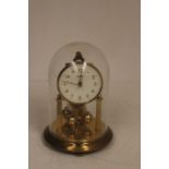 Small Bentim glass dome clock.