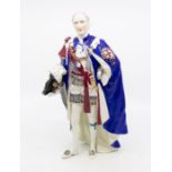 Porcelain figure of Lord Wellington. No marks. In good condition, no chips or cracks.