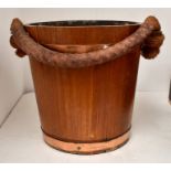 Late Victorian Wall Clock, Peat Bucket and collection of EPNS flatwares