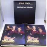 Star Trek card collections, Danbury Mint 22ct Gold collection (44 cards),  Woman of Star Trek