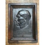 WW2 German Plaque of Adolf Hitler, Political Award for NSDAP middle ranking personal  & State