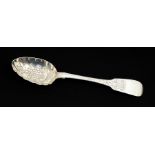 A William IV Irish silver berry spoon, by James Brady, Dublin, 1832, approx 2.05 ozt