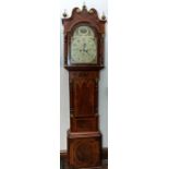 ****Will now appear in the 7th of July Fine Art*** Longcase clock by Armstrong of Cheltenham.