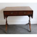 A Regency period sofa table