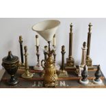 A collection of lamps