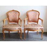 A pair of early 20th cent French Fauteuils