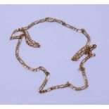 A 9ct Gold chain, weight approx 6g