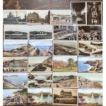 Large collection of British Postcards, Holiday resorts from around the coast, 1953 coronation with