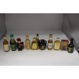 A Collection Of Miniature Whiskies
