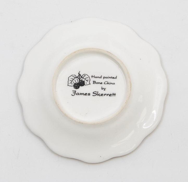 A collection of modern ceramics to include: A James Skerrett miniature tea set comprising: sugar - Image 2 of 2