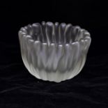 A Tapio Wirkkala finger bowl, 8cm high, 13cm in diameter, signed and numbered to base.