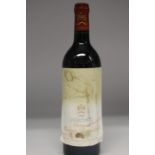 A Moulon Rothschild Chateau, 1993, bottle of red, 75cl. Bin Soiled Label, Bottle Measures Into