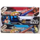 Star Wars Saga Edition Lightsaber Battle Game, Trivial Pursuit Episode. 1, three lightsabers, DVD