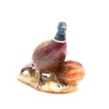 A Beswick figural group of a Hen & Cock pheasant, model number 2078, impressed marks to underside,