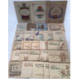 Collection of cigarette card albums to include Military Uniforms, Territorial Army, Howlers, Air