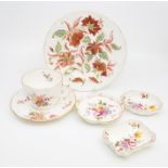 Collection of Royal Crown Derby china wares including Autumn Gold Possie, some boxed.