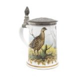 Franklin Porcelain Tankard, the game bird season along with Poulton and Woods Tobies.