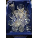 A Selection Of Various Beer Glasses In Various Styles And Sizes  5 Boxes