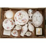 A collection of Royal Crown Derby "Derby Posies" to include: sauce tureen, cover and stand; vase,