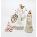A Royal Worcester Figure "Millenna" in celebraton of the year 2000.  Limited Edition of 1000,