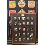 A Framed Collection Of The Tetley Inn Sign Series b 1-24