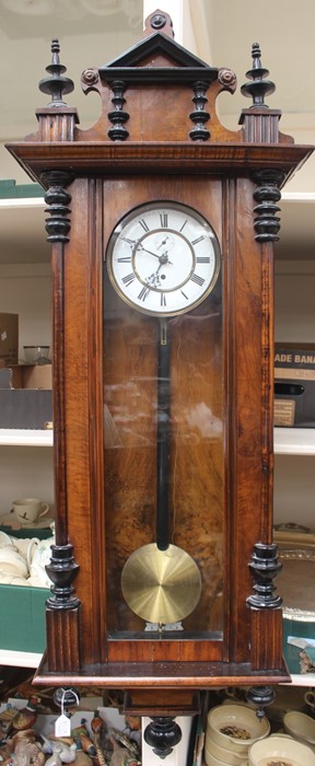 Late 19th Century wall clock. - Image 2 of 2