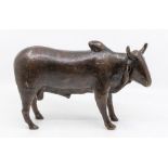 Large bronze bull, signed S.Ketmala.