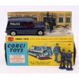 Corgi: A boxed Corgi Toys, B.M.C. Mini Police Van with Tracker Dog, 448, complete, with inner