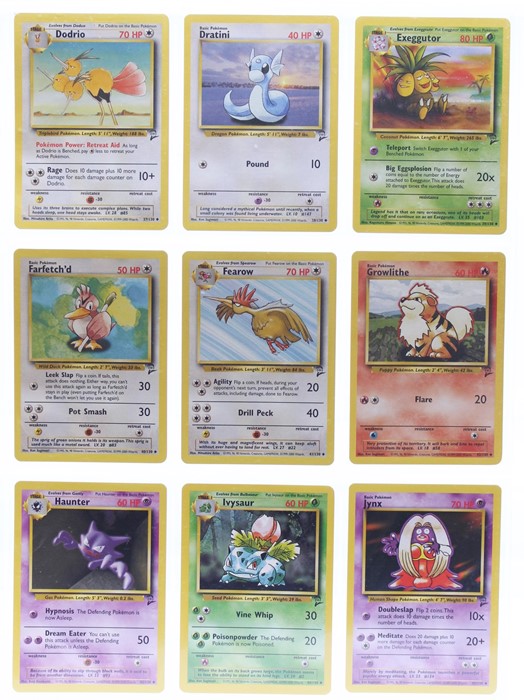 Pokemon: A complete Pokemon Base Card Set 2, comprising 130 cards, plus an additional Wartortle ( - Image 5 of 17