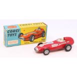 Corgi: A boxed Corgi Toys, Vanwall Formula 1 Grand Prix, 150S, red body, #25, original box, wear