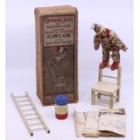 Schoenhut: A boxed Schoenhut Wonder Toy, Cracker-Jack the Clever Clown from the Humpty & Dumpty