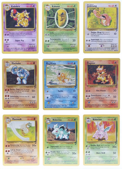 Pokemon: A complete Pokemon Base Card Set 2, comprising 130 cards, plus an additional Wartortle ( - Image 6 of 17