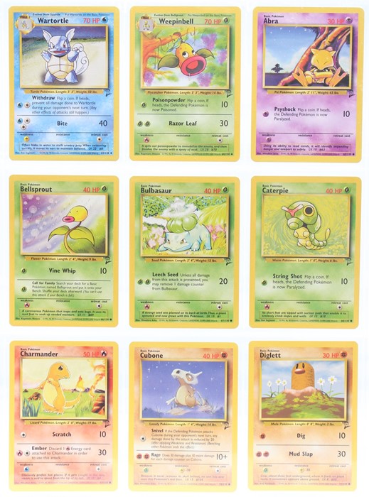 Pokemon: A complete Pokemon Base Card Set 2, comprising 130 cards, plus an additional Wartortle ( - Image 8 of 17