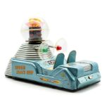 Nomura: A very rare, Nomura, tinplate battery operated moon space ship, made in Japan, (T.N), 1950's