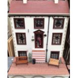 Dolls House: A quality dolls house, Honeypot Cottage, Victorian style, three storey house, fully