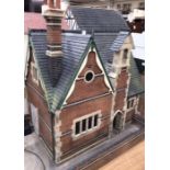 Dolls House/School House: high quality School and playground built by the Vic Newey, renowned for