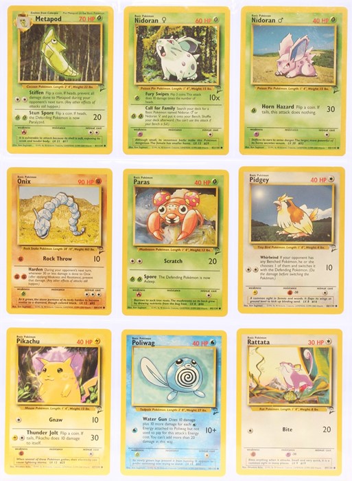 Pokemon: A complete Pokemon Base Card Set 2, comprising 130 cards, plus an additional Wartortle ( - Image 10 of 17