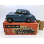 Victory: A boxed Victory Industries, Surrey, battery operated, 1:18 Scale, Standard Ten, blue with