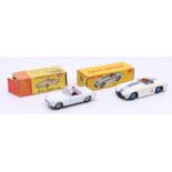 Dinky: A boxed Dinky Toys, Cunningham C-5R Road Racer, 133, white body with double blue stripe, #31,