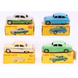 Dinky: A collection of four boxed Dinky Toys vehicles to comprise: Vauxhall Cresta Saloon, 164, grey