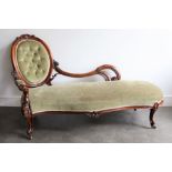 A 19th cent Chaise lounge