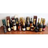 A quantity of Champagne , Port , Cognac and whisky to include a vintage Magnum of Moet