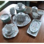 Minton "Haddon Hall" porcelain tea set