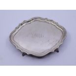 Georgian silver teapot stand  120g