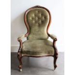 A 19th cent Salon chair